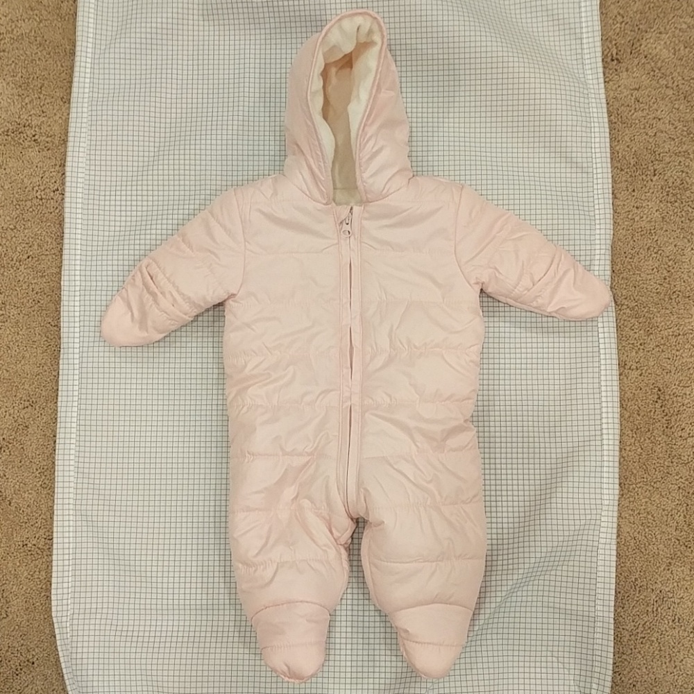 Old Navy Baby Girl Fleece Lined Snowsuit